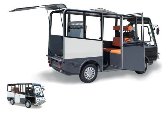 Elektro Minibus Personentransporter Minibus mit Elektroantrieb